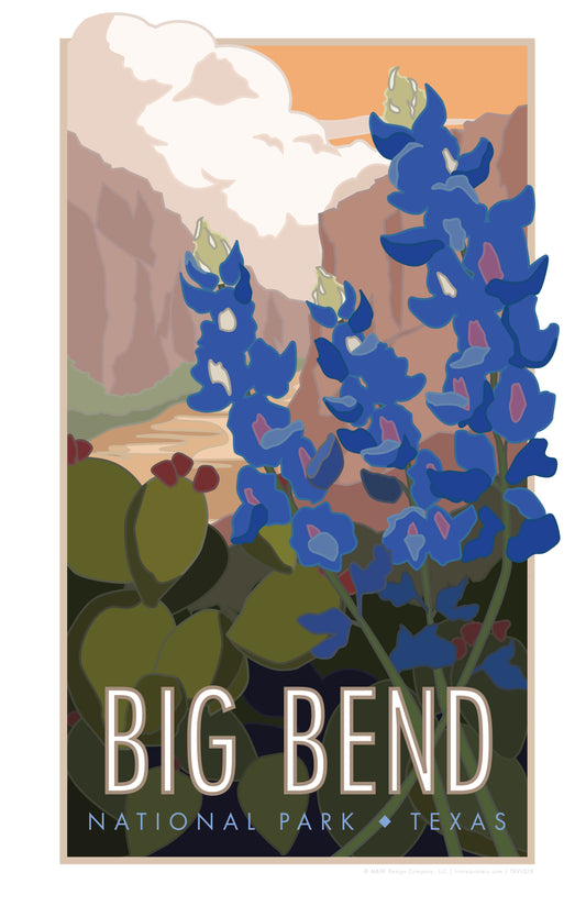 Big Bend National Park - Texas- Poster