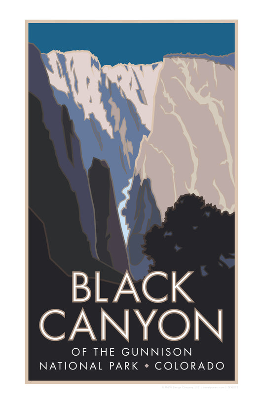 Black Canyon of the Gunnison National Monument, Colorado - Poster