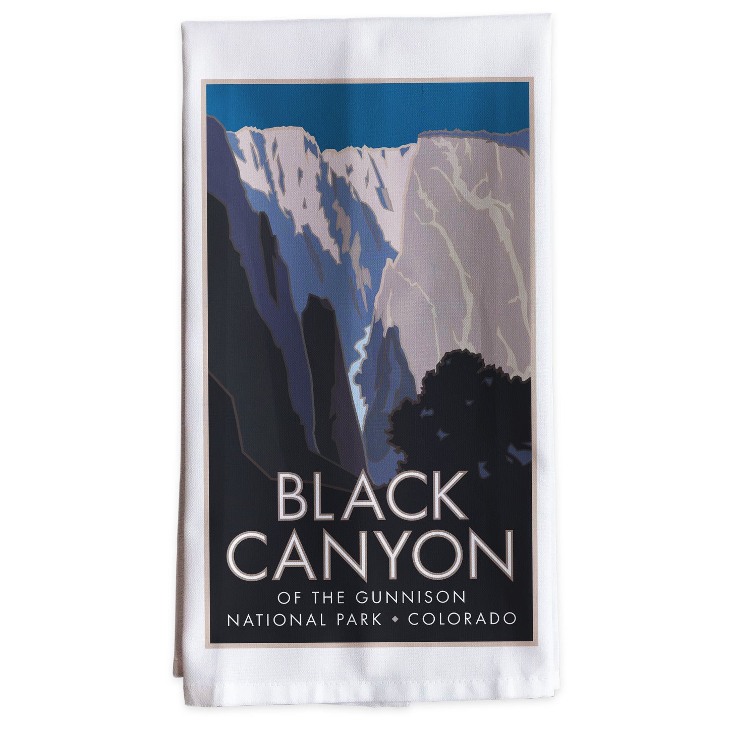 Black Canyon of the Gunnison National Monument, Colorado -Tea Towel