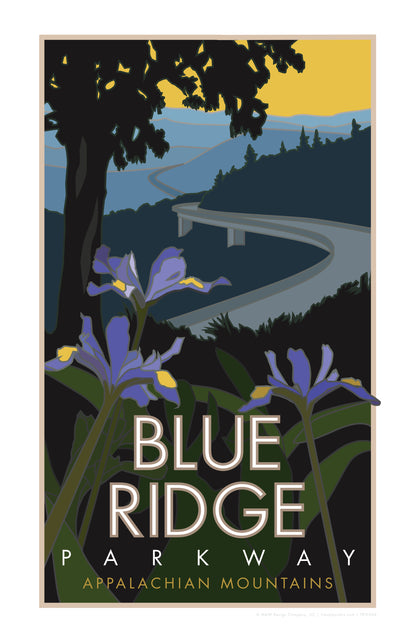 Blue Ridge Parkway - Poster