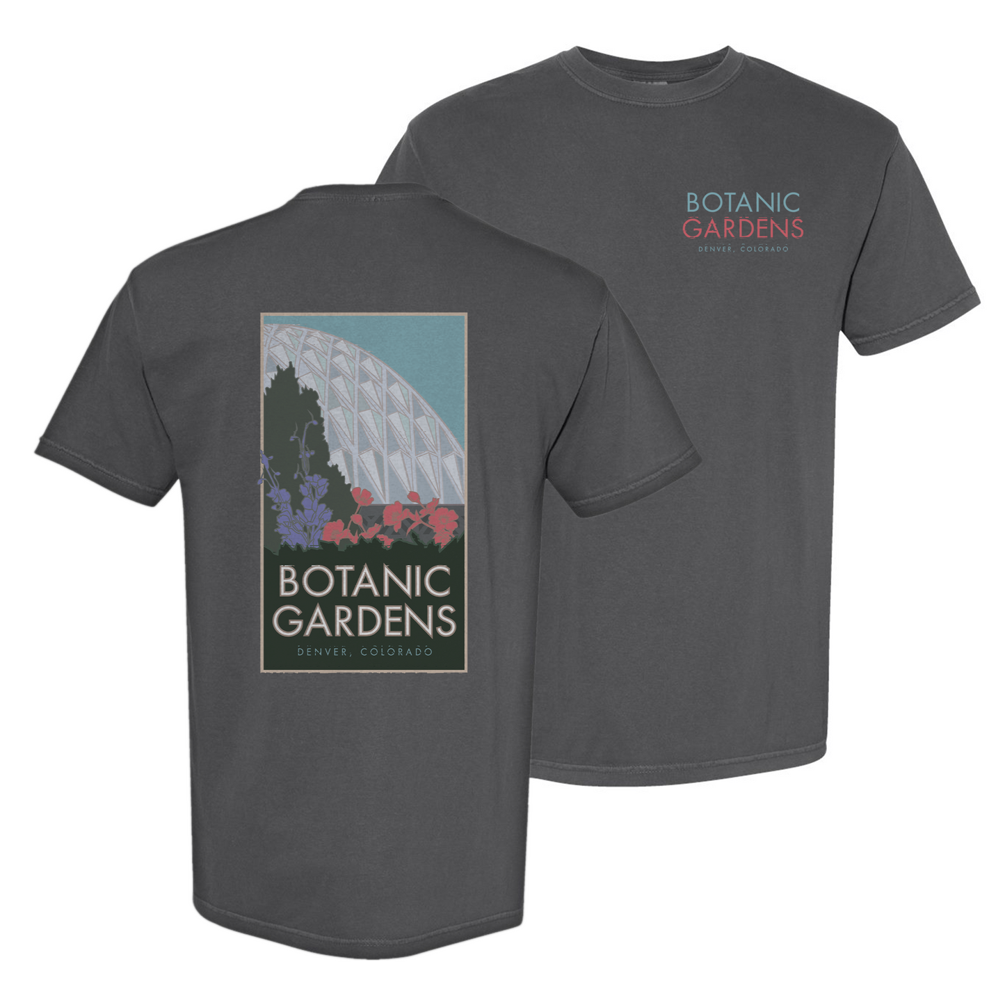 Botanic Gardens, Denver, Colorado - Comfort Colors Heavyweight T-Shirt