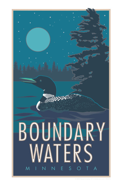 Boundary Waters, Minnesota - Poster