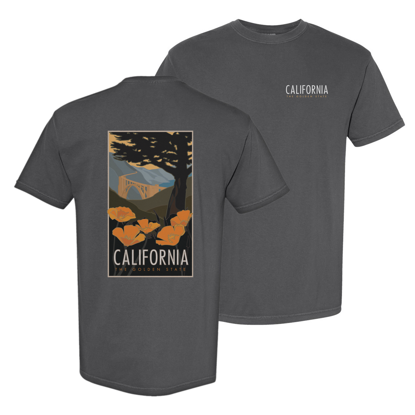 California - Comfort Colors Heavyweight T-Shirt