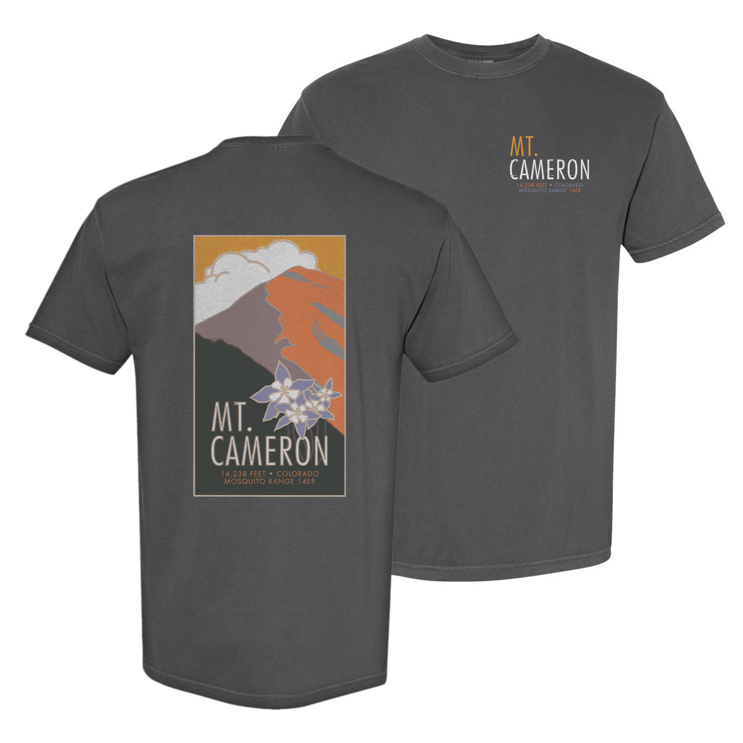 Mt. Cameron, Colorado - Comfort Colors Heavyweight T-Shirt