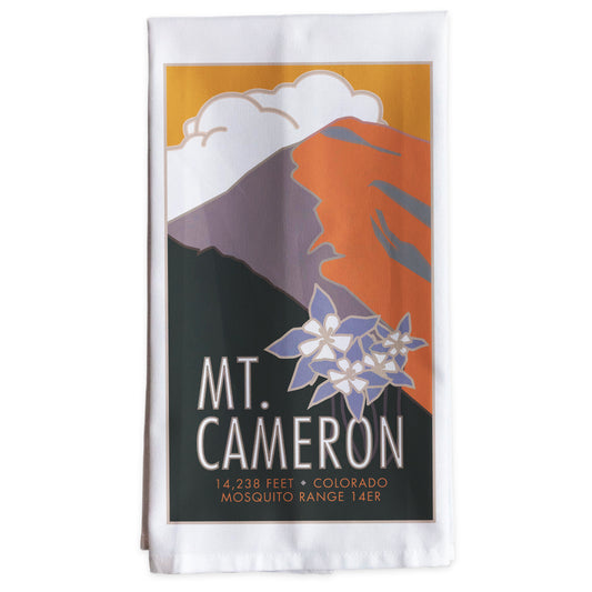 Mt. Cameron, Colorado - Colorado 14er -Tea Towel