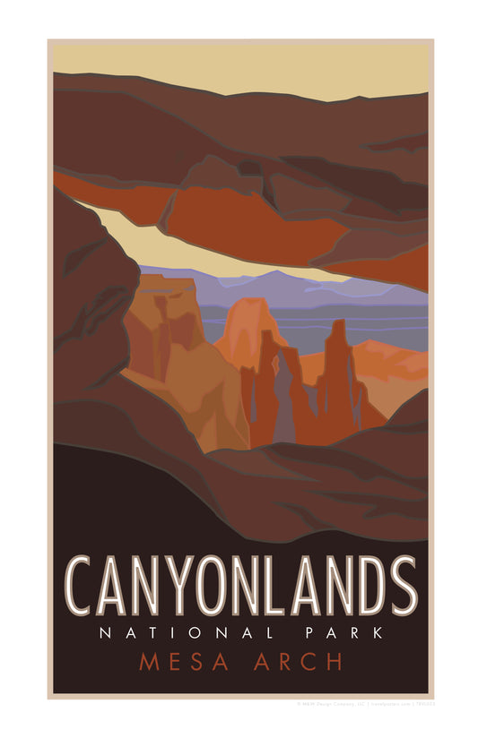 Canyonlands National Park, Utah - Mesa Arch - Poster