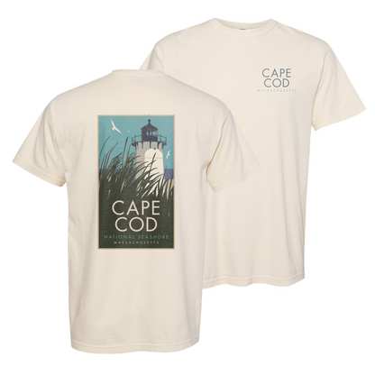 Cape Cod, Massachusetts - Comfort Colors Heavyweight T-Shirt