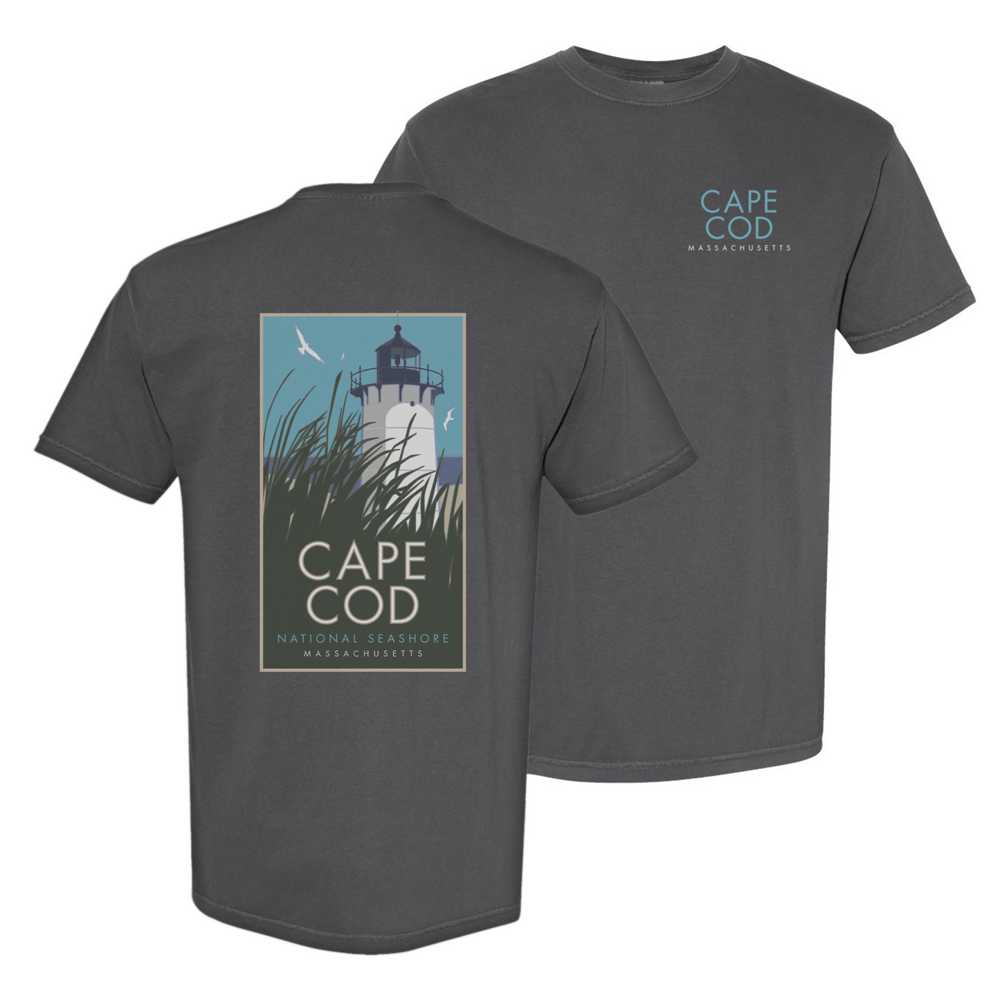 Cape Cod, Massachusetts - Comfort Colors Heavyweight T-Shirt