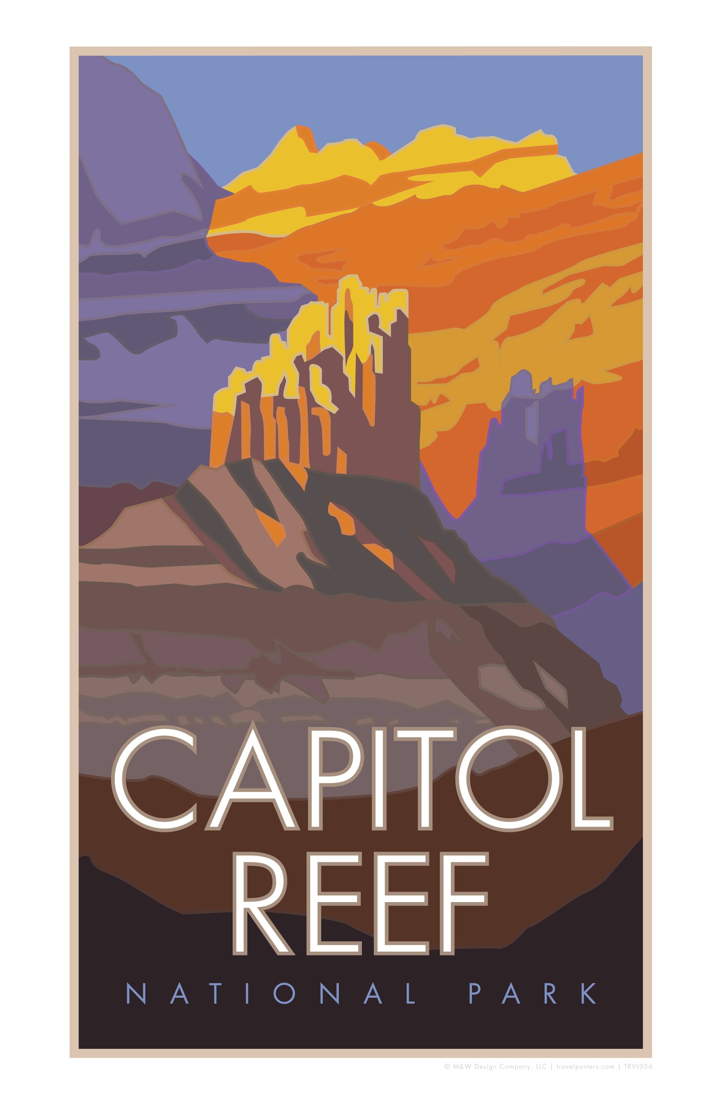 Capitol Reef National Park, Utah - Poster