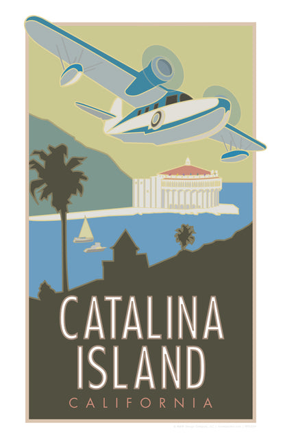 Catalina Island, California - Poster