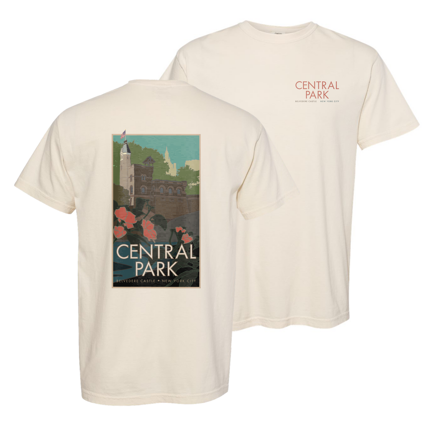 CENTRALPARKBELVEDERE - Comfort Colors Heavyweight T-Shirt