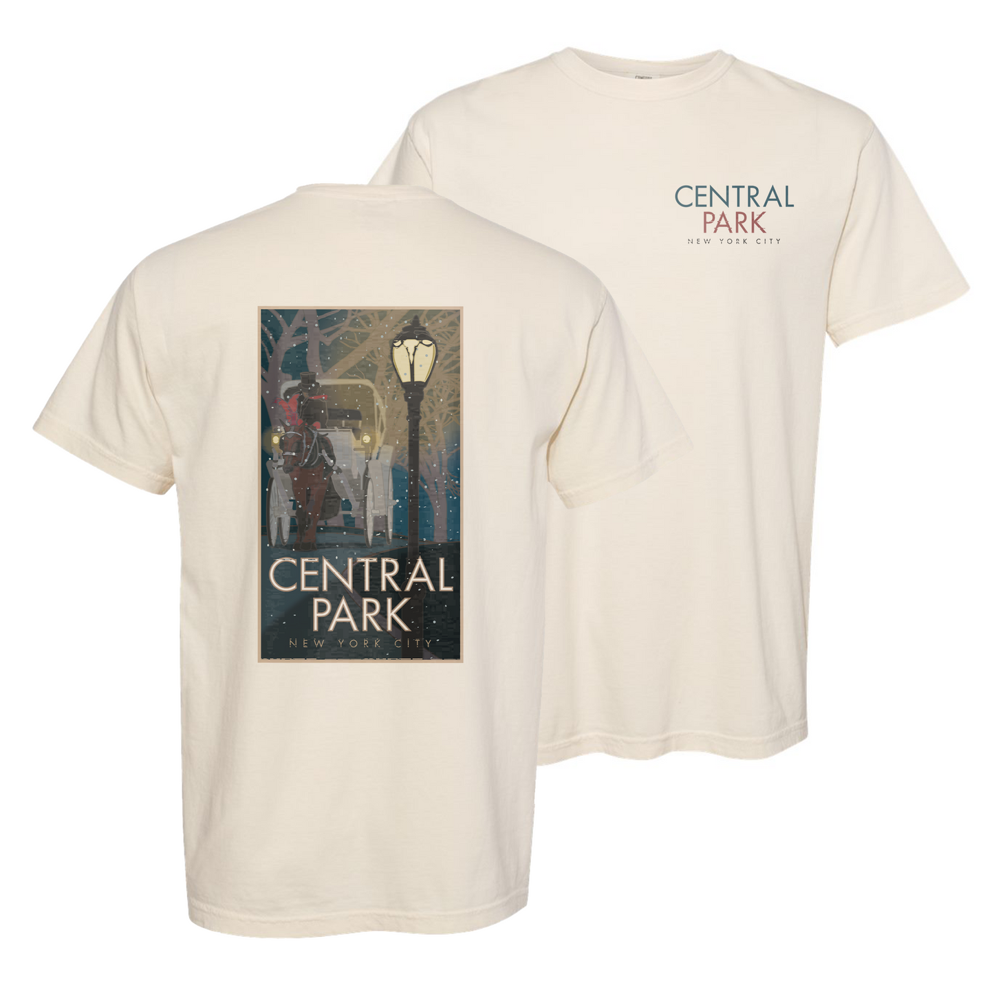 CENTRALPARKCARRIAGE - Comfort Colors Heavyweight T-Shirt
