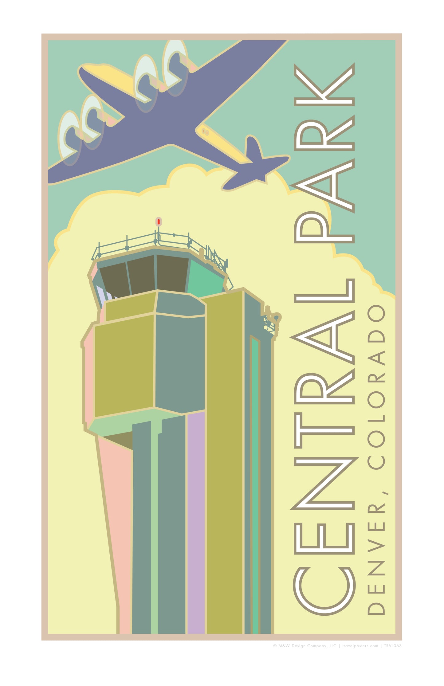 Central Park - Denver, Colorado - Poster