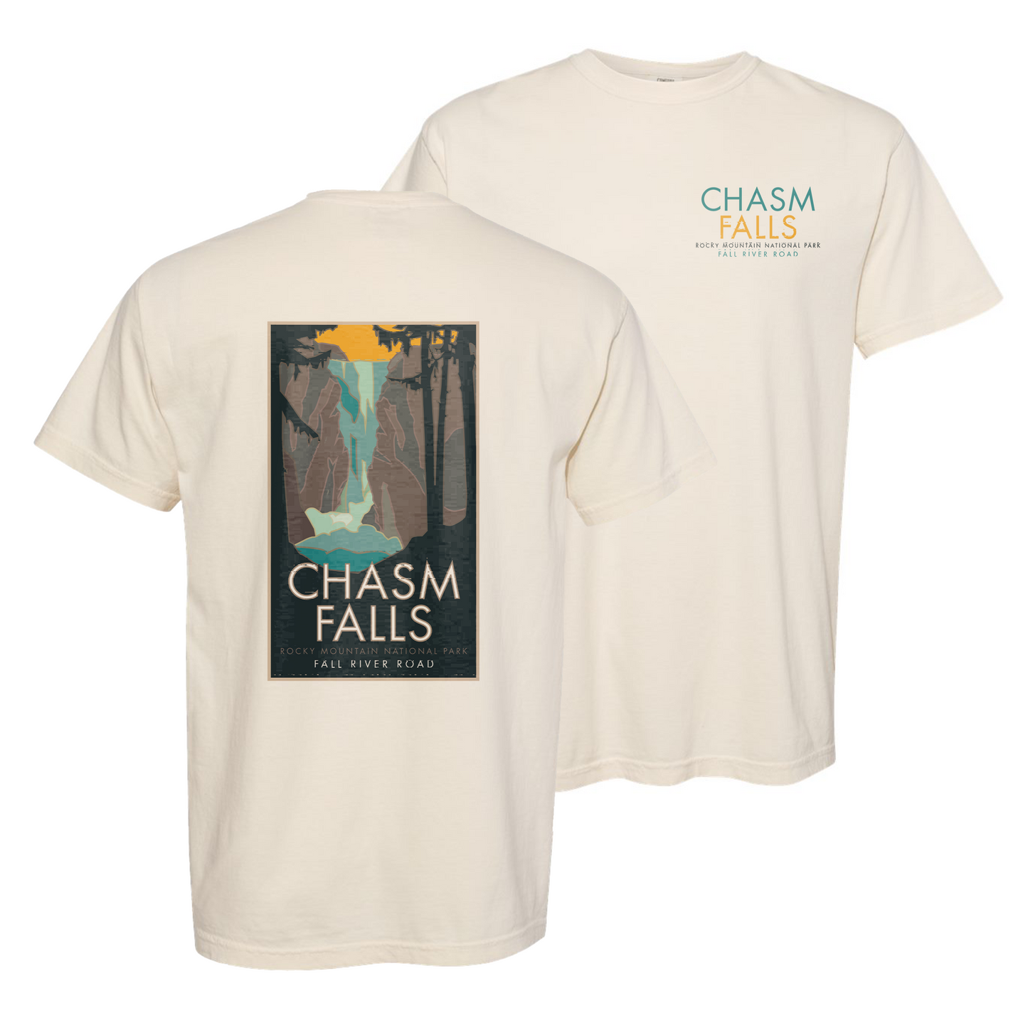 CHASMFALLS - Comfort Colors Heavyweight T-Shirt