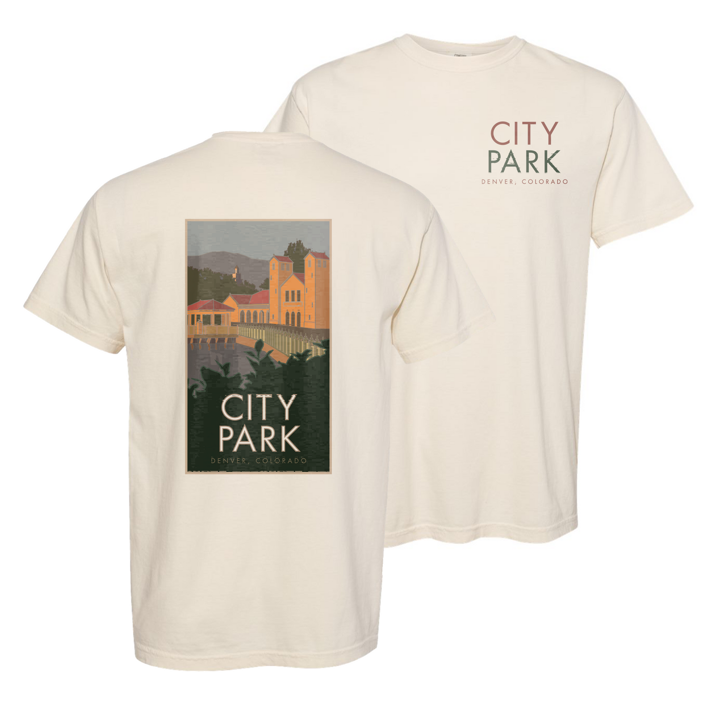 CITYPKDENVER - Comfort Colors Heavyweight T-Shirt
