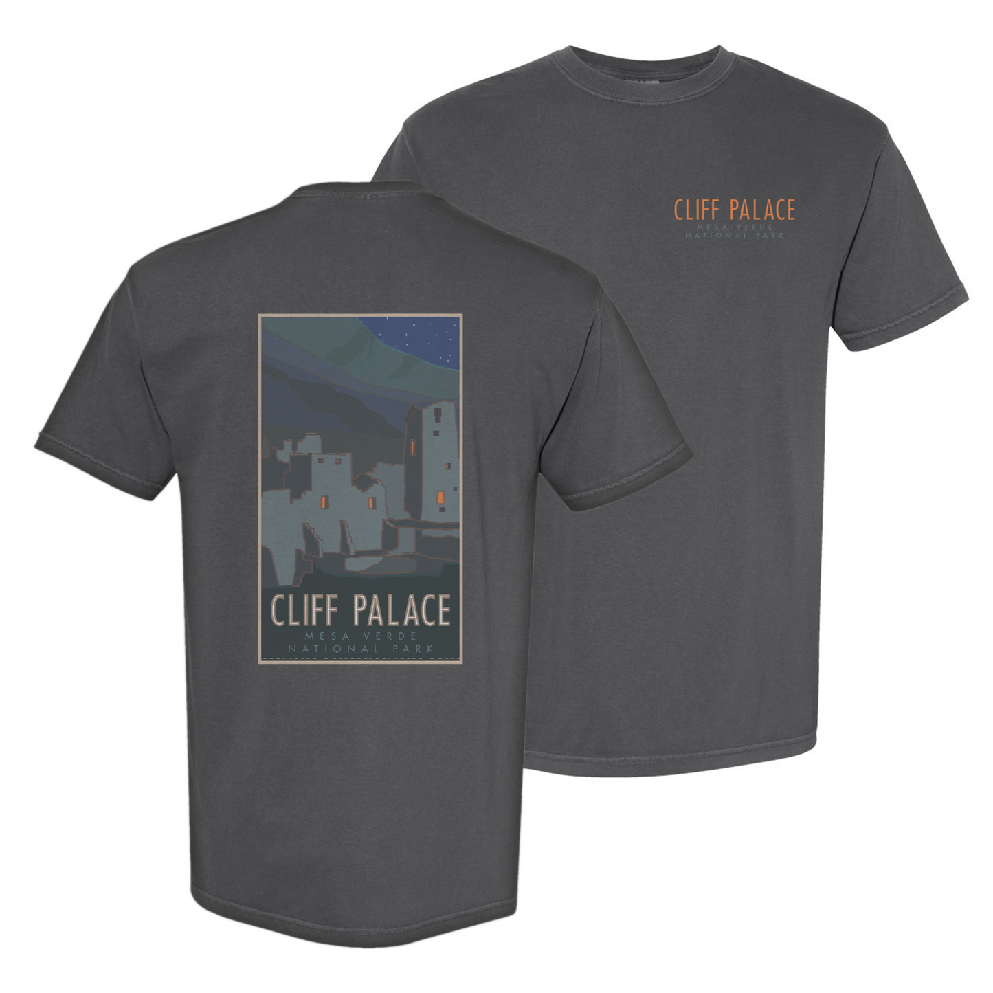 Cliff Palace, Mesa Verde National Park, Colorado - Comfort Colors Heavyweight T-Shirt
