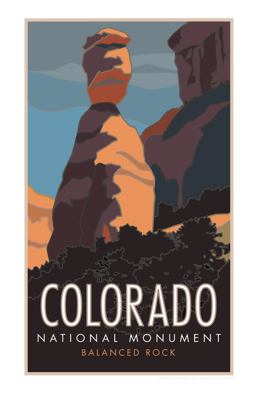 Colorado National Monument, Colorado - Poster