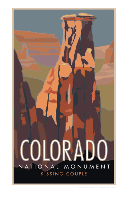 Colorado National Monument, Colorado - Poster