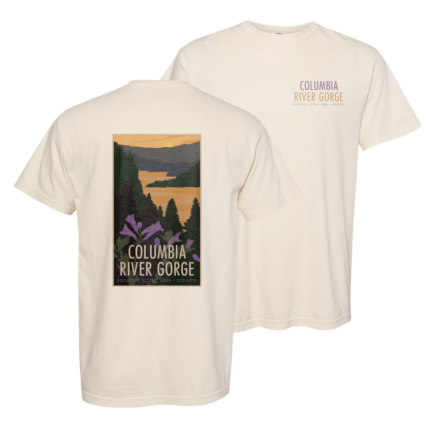 COLUMBIARIVERGORGE - Comfort Colors Heavyweight T-Shirt