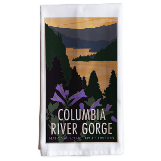 Columbia River Gorge, National Scenic Area -Tea Towel