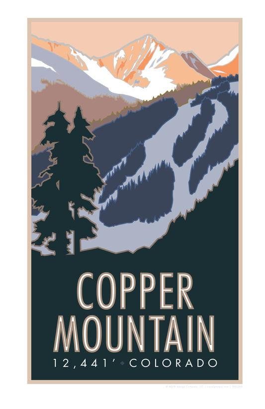 Copper Mountain, Colorado - Poster