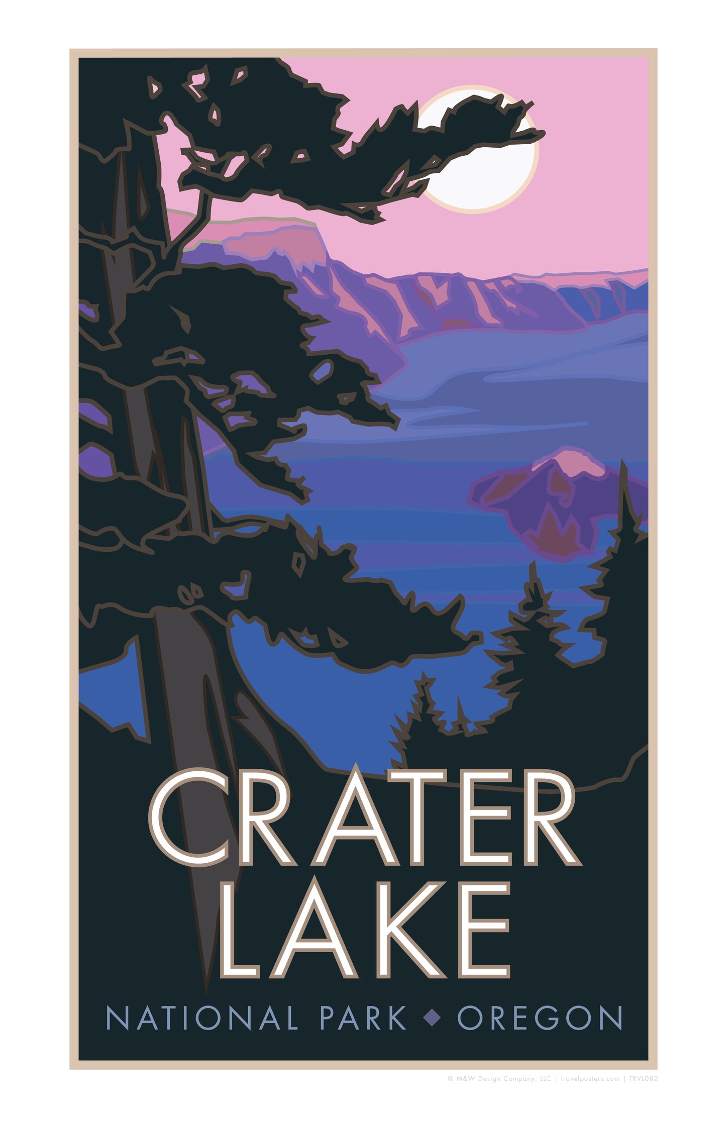 Crater Lake National Park - Oregon -  Poster