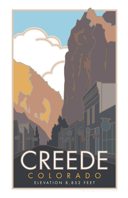 Creede, Colorado - Poster