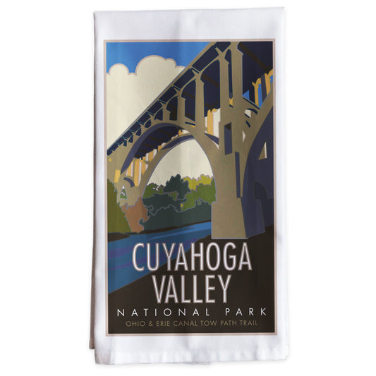 Cuyahoga Valley National Park, Ohio -Tea Towel