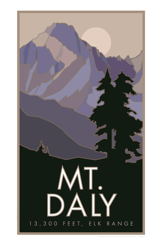 Mt. Daly, Colorado - Poster