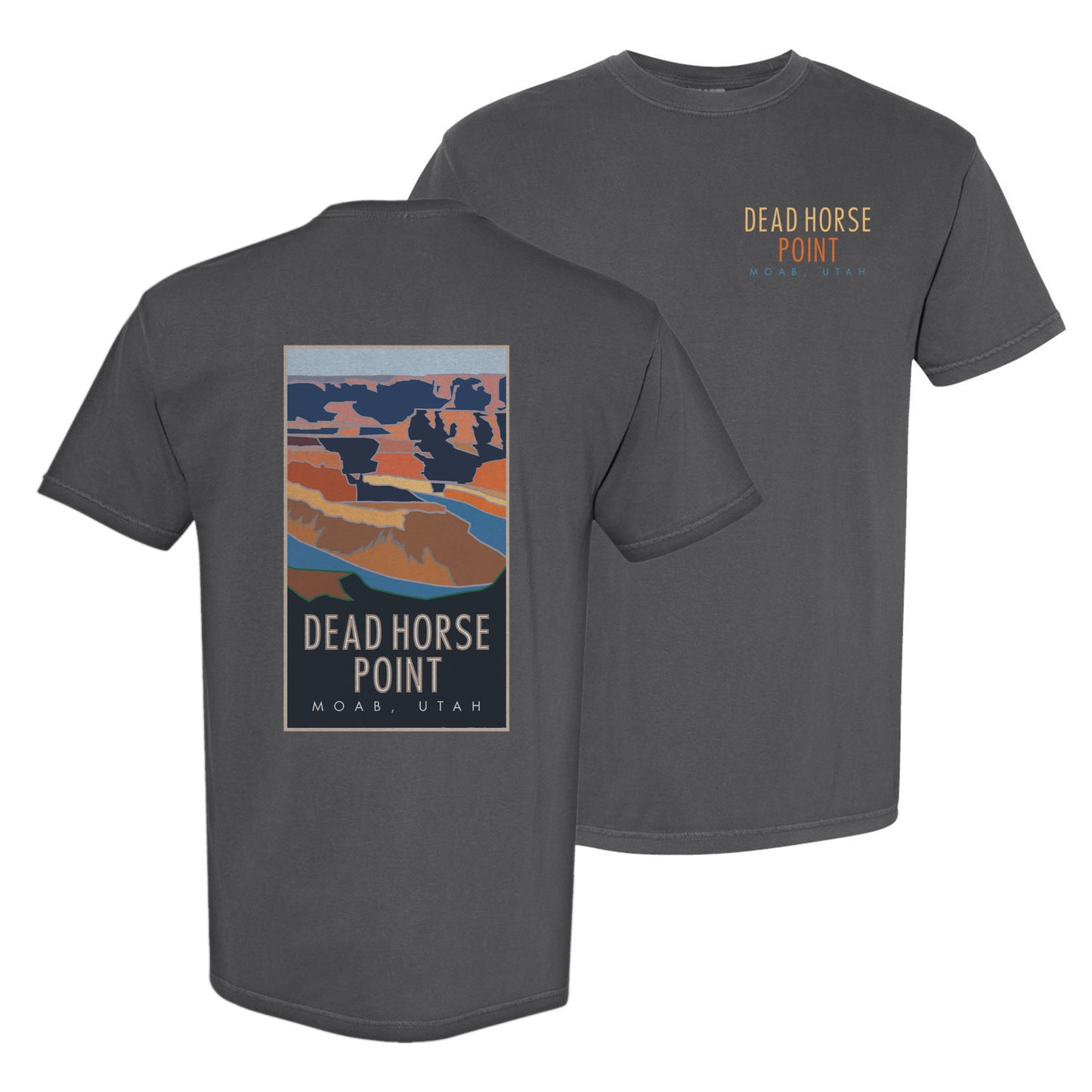 Dead Horse Point, Utah - Comfort Colors Heavyweight T-Shirt