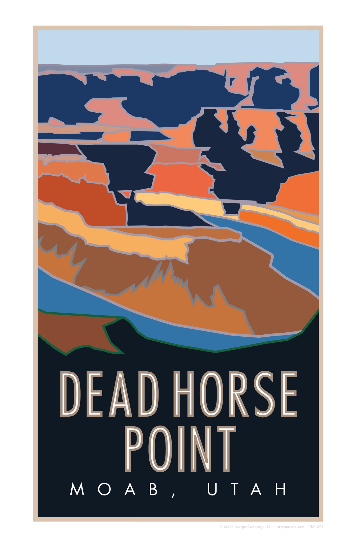 Dead Horse Point, Utah - Poster