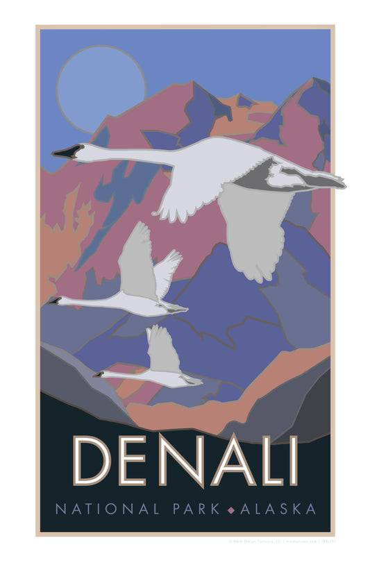 Denali National Park - Alaska - Poster