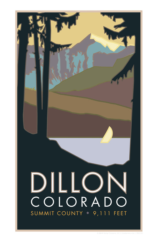 Lake Dillon, Colorado - Poster