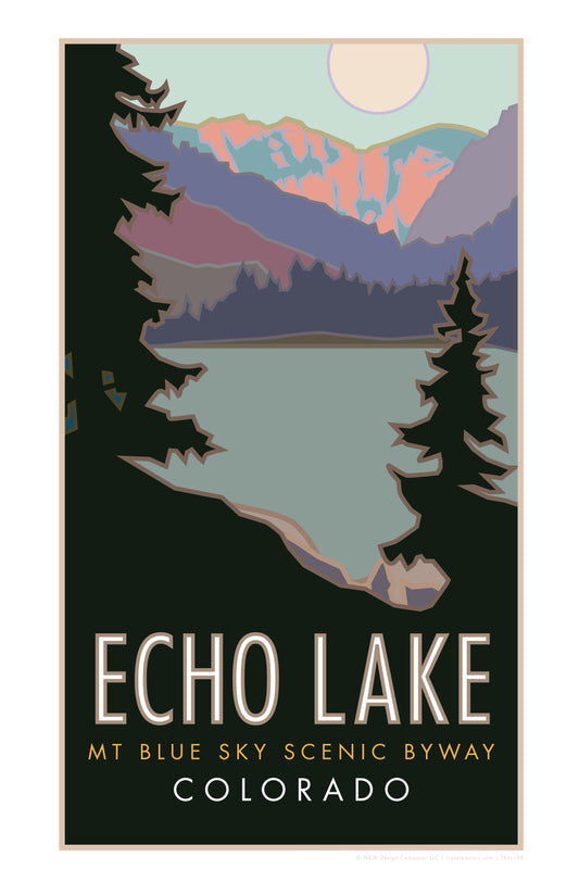 Echo Lake, Colorado - Poster