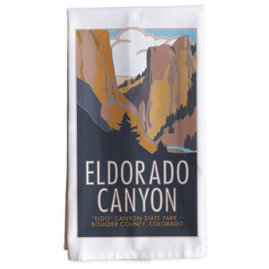Eldorado Canyon, Colorado -Tea Towel