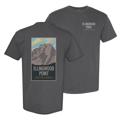 Ellingwood Point, Colorado - Comfort Colors Heavyweight T-Shirt