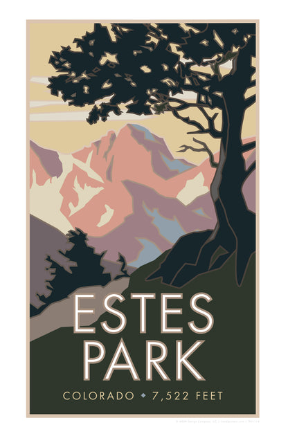 Estes Park, Colorado - Poster