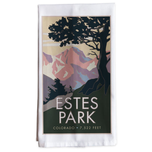 Estes Park, Colorado -Tea Towel
