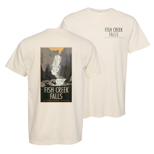 FISHCREEKFALLS - Comfort Colors Heavyweight T-Shirt