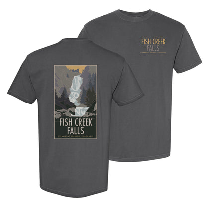 Fish Creek Falls - Comfort Colors Heavyweight T-Shirt