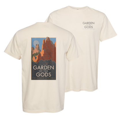 Garden of the Gods, Colorado - Comfort Colors Heavyweight T-Shirt
