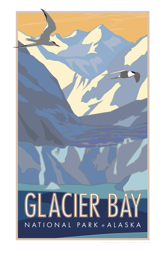 Glacier Bay National Park - Alaska- Poster