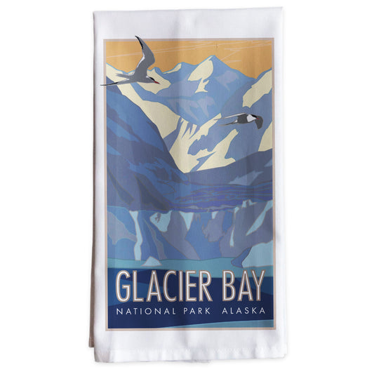 Glacier Bay National Park - Alaska -Tea Towel