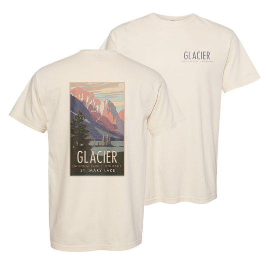 GLACIERSML - Comfort Colors Heavyweight T-Shirt