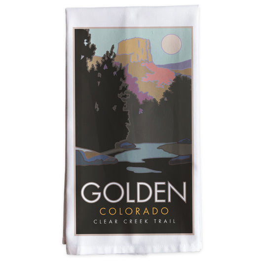 Golden, Colorado -Tea Towel