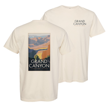Grand Canyon National Park, Arizona - Comfort Colors Heavyweight T-Shirt