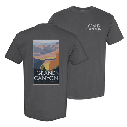 Grand Canyon National Park, Arizona - Comfort Colors Heavyweight T-Shirt