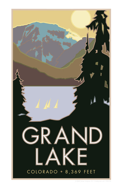 Grand Lake, Colorado - Poster
