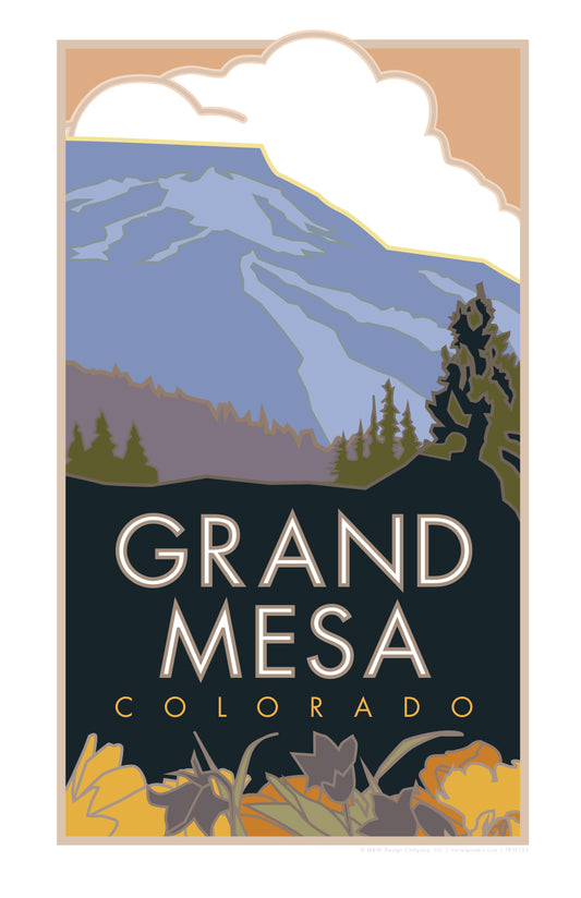 Grand Mesa, Colorado - Poster