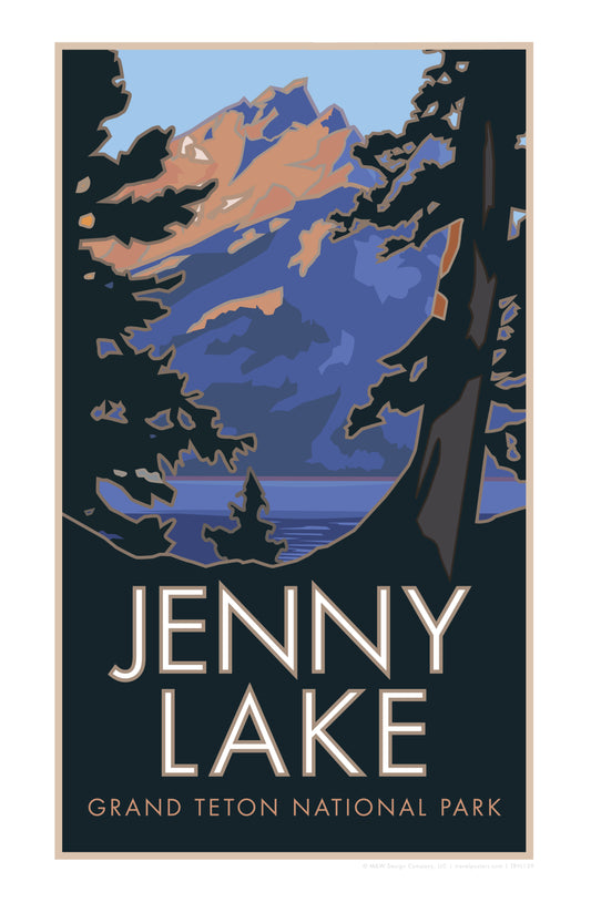 Grand Teton National Park (Jenny Lake) #2, Wyoming - Poster